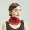 Bufanda de mujer suéter fino velo protector solar nuevo bufanda pequeña cuello protección del cuello otoño e invierno máscara bufanda de mujer