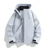 Chaqueta de invierno para mujer tres en uno con forro polar desmontable, a prueba de viento y transpirable, adecuada para actividades al aire libre y montañismo