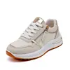 Zapatos de Mujer de Talla Grande de Comercio Exterior, Zapatos Casuales de Bloques de Color, Zapatillas Planas de Moda Nueva Primavera 2026 para Mujer H2517