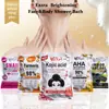 Bolsa de Jabón Transfronteriza Jabón en Bolsa Cúrcuma Jabón de Frutas Aha Arbutina Aclarador Hidratante Limpiador Exfoliante Purificante de Piel 80g
