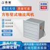 Ventilador Axial de Pared Xbdz Ventilador a Prueba de Explosiones de Chapa Galvanizada Dfbz para Salas de Distribución, Bajo Ruido, Extracción de Baja Presión, Extracción de Humo, Gran Volumen de Aire