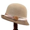 Sombrero de Copa Parasol de Verano Sombrero de Pescador Elegante Moda Sombrero para el Sol Combinable Sombrero de Madre Sombrero de Cubeta para Mujer Moda