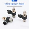 Conector Pneumático de Tubo com Velocidade Ajustável, Tubulação Unidirecional, Válvula Borboleta Pl, Acessórios Sasl, Faturamento, Linha de Ar, Duto de Ar Ajustável Rosqueado
