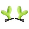 Diadema de felpa de dibujos animados con brote de árbol, brote de frijol, para mujer, para lavar la cara, alta presión craneal, hebilla para el cabello, oruga para el cabello, accesorios para el cabello