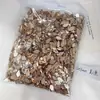 Rhinestones para Nail Art Cor Champanhe de Fundo Plano Pacote Atacado com 1440 Peças, Incluindo Rhinestones para Unhas de Formato Gota d'Água Grande e Pequena, Cubo, Octógono Longo e Irregular