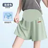 Shorts de Maternidade Jingqi para o Verão, Calça Fina de Alfaiataria para Uso ao Ar Livre, Hot Pants Novo Estilo 2026, Calça Legging para o Trabalho para Mulheres, Roupa de Maternidade
