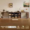 Escritorio Doble de Madera Maciza Mesa de Estudio para Adultos en Casa Mesa Larga para Dormitorio Armario de Almacenamiento Mesa de Ordenador Retráctil Integrada
