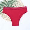 Ropa interior de algodón para mujer transfronteriza 40 hilos tipo T para hoyos talla grande sexy color liso Braguitas tipo T para niña