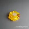 Base de cristal DIY de moda con diseños de nubes y flores, base giratoria para árbol de Navidad, calabaza y adornos de mano