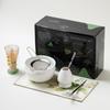 Cuenco de cerámica para matcha, juego de té matcha de estilo japonés, cepillo de bambú para matcha, accesorios para la ceremonia del té de la dinastía Song Baiben Li