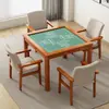Alemán 2026 Fabricante Popular Mesa para Romper Huevos de Madera Maciza Mesa de Mahjong Simple para el Hogar Mesa de Ajedrez Mesa de Póker para Sala de Actividades
