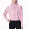 Chaqueta de yoga Lu, top deportivo de fitness para mujer, suéter deportivo con capucha adelgazante para correr, otoño e invierno, para exteriores