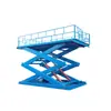 Plataforma Elevadora de Tijera para Almacén, Elevador de Carga, Elevador de Descarga, Plataforma Elevadora de Tijera Fija de Gran Tonelaje