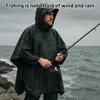 Poncho Impermeable Tres en Uno, Impermeable Multifuncional Transfronterizo, Lona para Piso, Poncho de Lluvia Portátil de PU de una Pieza, Venta al por Mayor Personalizada