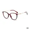Mukoo Gafas Marcos de Gafas Transparentes de Colores Dulces Edición Limitada Marcos de Mariposa Minimalistas Versátiles para Hombres y Mujeres