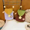 Ropa para gatos mascotas para otoño e invierno, diseño de dos patas estilo coreano, forrada de polar y engrosada para abrigar, ropa a prueba de frío para perros y gatos