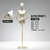 Tienda de ropa colgante modelo de mano accesorios medio cuerpo maniquí de mujer para escaparate perchero de ropa modelo de muñeca de vestido de novia soporte de exhibición