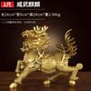 Par de Unicornios de Fuego de Cobre Grandes para Decoración Artesanal de Hogar, Tienda, Oficina y Sala de Estar