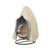 Silla colgante, columpio nido de pájaro, silla de ratán, hamaca, cesta colgante para patio exterior, pasillo, balcón, funda para la lluvia, funda para protección solar