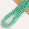 Banda elástica redonda de 0.8-2.0 mm, cordón elástico de látex colorido para joyería, manualidades hechas a mano y pulseras