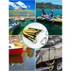 Barco Inflable Ligero Nuevo Escalera Blanda Plegable Tabla de Lanzamiento para Barco Inflable Escalera Blanda de Embarque Escalera de Colgar Lateral para Yates y Barcos