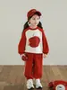 Wulibu-2026 Moda Nueva y Elegante de Primavera y Otoño, Sudadera con Estampado de Dibujos Animados y Mangas Raglán para Niños, Moda Trendy para Niñas