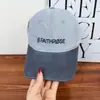 Gorra de Béisbol con Bordado de Letras y Bloques de Color Estilo Coreano para Mujer, Sombrero de Sol de Ala Ancha Estilo Japonés para Hombre