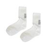 Calcetines blancos nuevos de otoño e invierno con tacón y letras, calcetines deportivos de tubo largo, calcetines negros de línea gruesa para hombre, calcetines de tubo medio de moda de algodón
