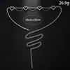 Cadena de Cintura de Corazón Full Diamante para Nuevo Producto Transfronterizo Moda Europea y Americana Playa Sexy Cadena Corporal de Pedrería Cadena Corporal Femenina