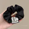 Acessório de cabelo elástico, estilo jovem, scrunchie moderno novo de 2025, headwear de tecido de malha elegante de verão para mulheres