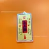 Adesivos de Celular Dourados como Lembrancinhas para Boa Sorte e Riqueza, Cartões de Ouro Puro para Atrair Fortuna, Cartas da Fortuna para Celular no Atacado