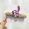 Goma para el pelo de peluche Stellalou Versión Coreana Cuerda simple para el pelo para atar el pelo Banda elástica Ins Otoño e Invierno Cuerda de pelo esponjosa No daña el pelo