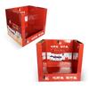 Fabricante de cajas de cartón personalizadas para estanterías, cajas de cartón apilables para exhibición y almacenamiento, centros comerciales dedicados a la fabricación a medida de Pdq