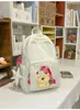Mochila Casual Linda de Color Sólido para Chicas de Secundaria, Mochila Ligera de Viaje para Estudiantes de Preparatoria, Mochila de Gran Capacidad