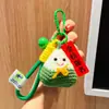 Colgante para Llavero con Forma de Tamal de Arroz Pegajoso, Hecho de Hilo, Decoración para Mochila para Estudiantes, un Pequeño Regalo para Animar a los Estudiantes durante los Exámenes y la Graduación