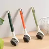 Cepillo para olla artefacto para lavar ollas de cocina doméstica cepillo para aceite antiadherente para lavar platos cepillo de limpieza de mango largo para desincrustar manchas de aceite