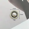 Acessórios originais em liga com gota de óleo preto e branco temperamento retrô frasco de perfume joias digitais personalidade capa de celular material de flor de sapato