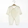 Body de Bebê Modal Verão Estilo Fino Romper Unissex para Bebê Roupas para Recém-Nascido 0-1 Mês Estilo Kimono