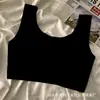 Ropa interior sin costuras Xin Selection para niñas, estilo camiseta deportiva sencilla de seda helada para verano