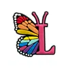 Accesorios para Zapatos Rosas con Letras y Números de Venta Caliente Transfronterizos, Bolsos Bogg, Hebillas Decorativas Desmontables para Zapatos DIY