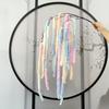 Nuevo producto transfronterizo: simulación de pesca del Rin, cola de zorro, decoración de techo para bodas, decoración de pared para hoteles y bodas, decoración colgante.