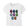 Camiseta de algodón para niños Space Kill, venta al por mayor, de comercio exterior, de manga corta, para bebé, fina, de verano