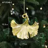 Decoraciones de Navidad, adornos dorados para árbol de Navidad, copos de nieve creativos, zapatos de cristal, colgantes de renos, accesorios galvanizados, colgantes