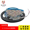 Fita de LED 3.7V Luz Roxa 2835 60 LEDs 5mm com Barra Autoadesiva Iluminação de Recipiente Luminoso Tira de LED de Luz Suave