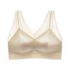 Sexy Escote en V Hombro Ancho Espalda Hermosa Chaleco de Mujer Copa Fija Sujetador Sin Costuras Transpirable Cómodo Ropa Interior Ajustada Sujetador de Mujer