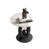 Mesa de centro de pizarra, Mesa pequeña, Mesa lateral móvil para sofá, Mesa cuadrada redonda para sala de estar balcón, Mesa de noche, Estante de almacenamiento, Modelo nuevo