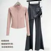 Traje Deportivo para Mujer, Nuevo Estilo Otoño 2026, Tallas Grandes, Chaqueta de Entrenamiento de Secado Rápido para Correr y Fitness, Ropa para Pilates y Yoga