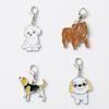 Chaveiro Pingente Pet Mais Vendido Shar-Pei Liga de Zinco Esmalte Joia Shih Tzu Colar Pingente Placa de Identificação para Cachorro