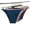 Comercio Exterior Transfronterizo Sexy Color Puro Simple Calzones Viscosa Sin Costuras Seda de Hielo Ropa Interior para Mujer Fábrica de Origen Venta al por Mayor