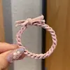 Banda de goma para el cabello para mujer, tocado de cuerda, aro elástico para el cabello, sencillo, famoso en Internet, accesorios para el cabello sencillos, funda de cuero, cuerda fina para el cabello para mujer